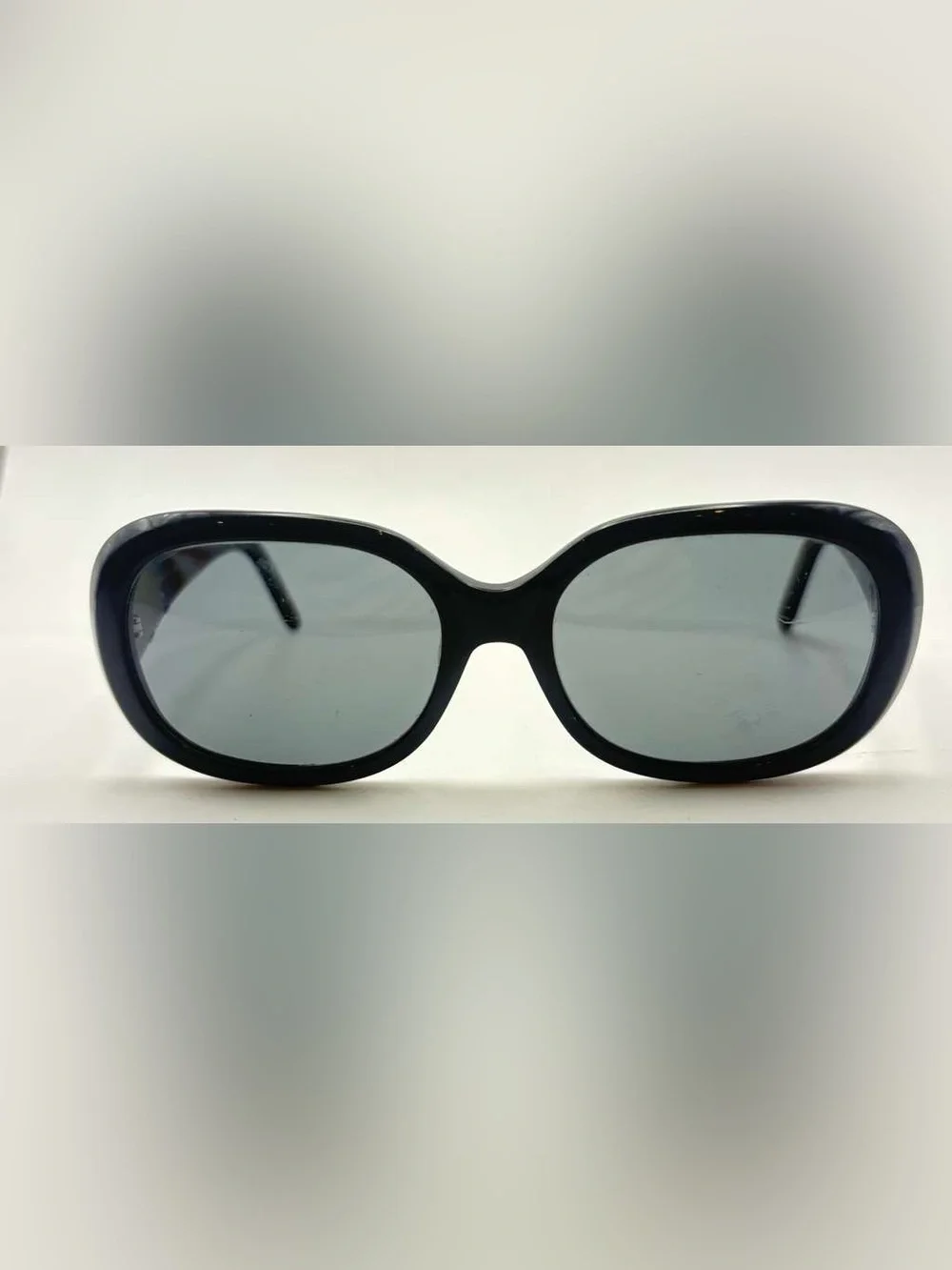 Kirkland Signature Muscat Black Oval Sunglasses Frames Only Italy